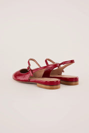 Slingback con punta tonda