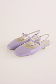 Slingback con punta tonda