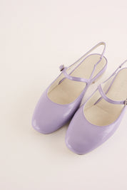 Slingback con punta tonda