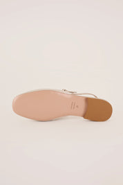 Slingback con punta tonda