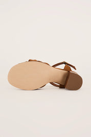 6-cm block-heel sandals – Maison Toufet