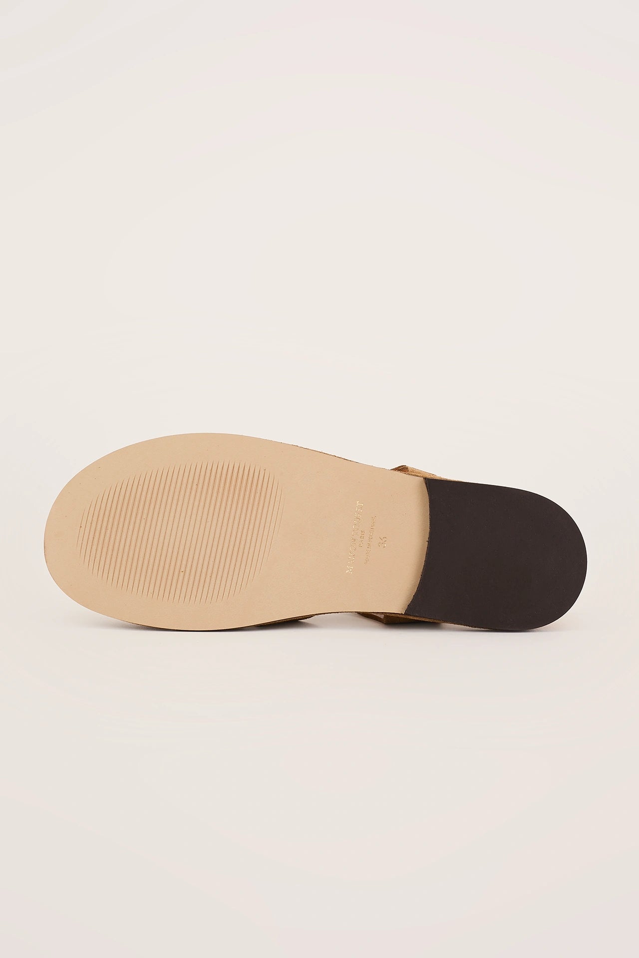 Suede fisherman sandals
– Maison Toufet