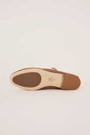 Mary Jane in pelle intrecciata