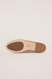 Mary Jane in pelle intrecciata