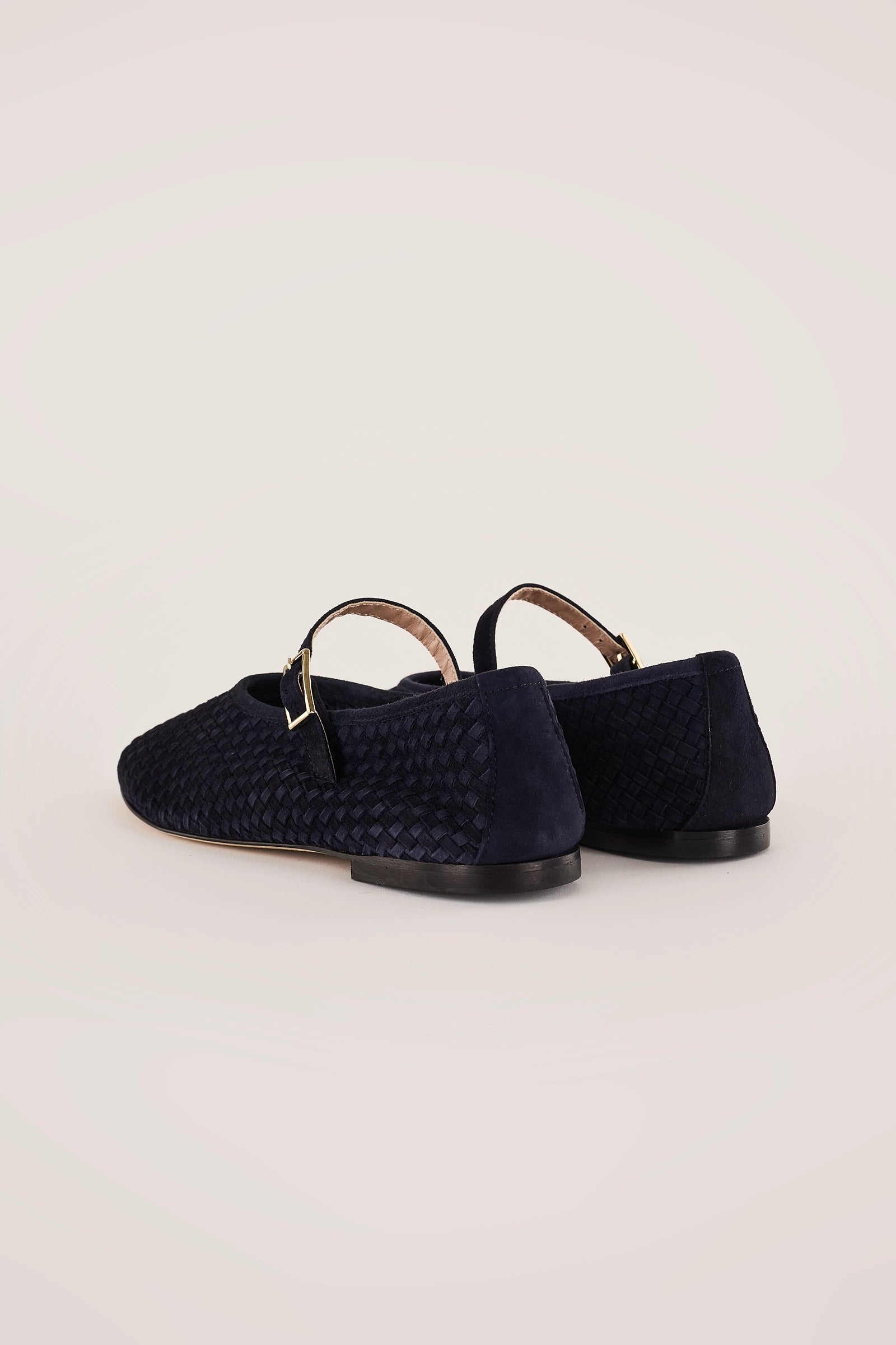 Mary Jane in pelle intrecciata
