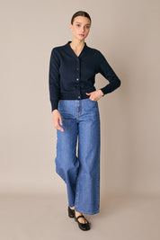 Cardigan sottile in cotone
