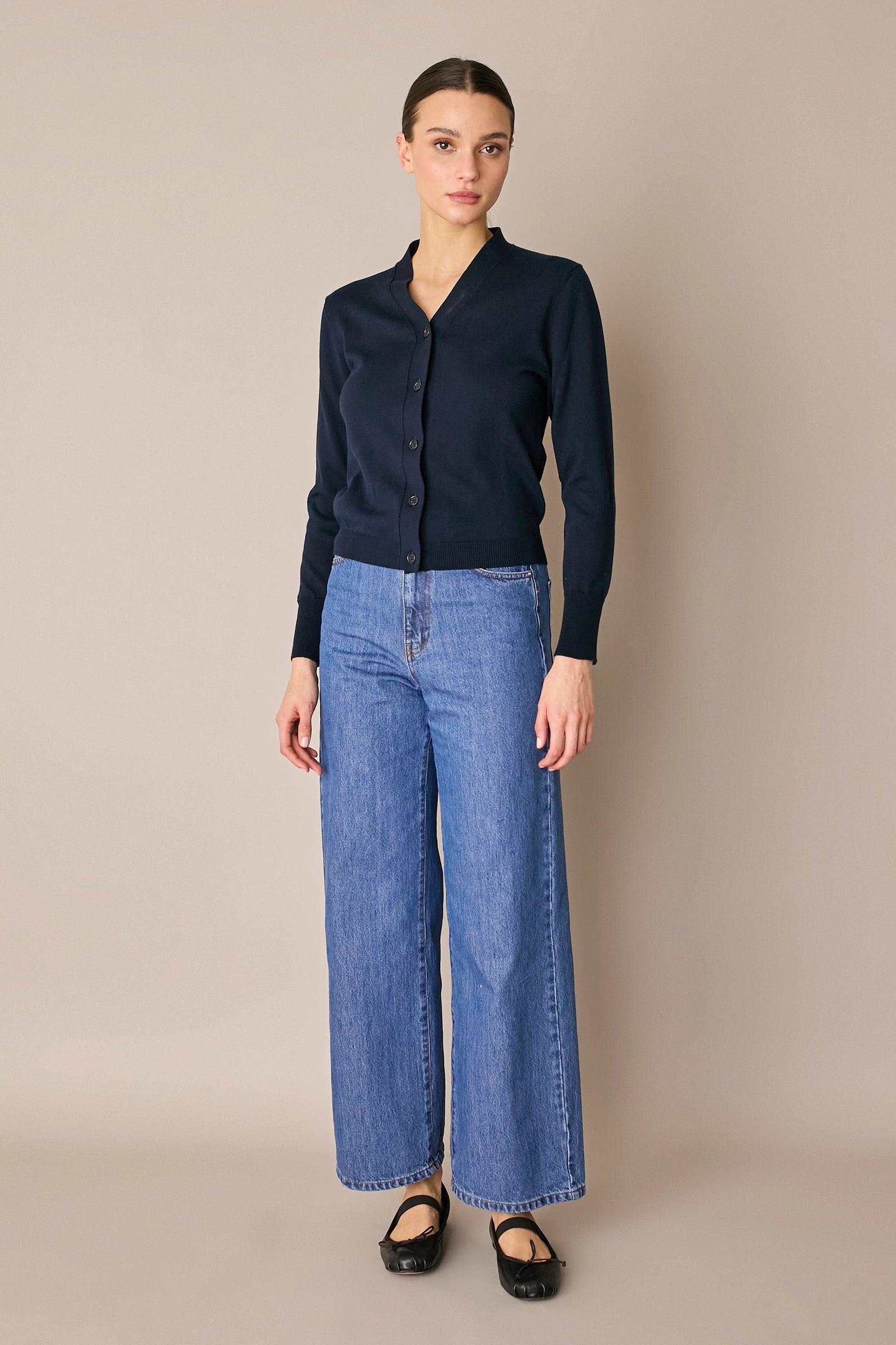 Cardigan sottile in cotone
