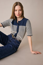 Cardigan a maniche corte