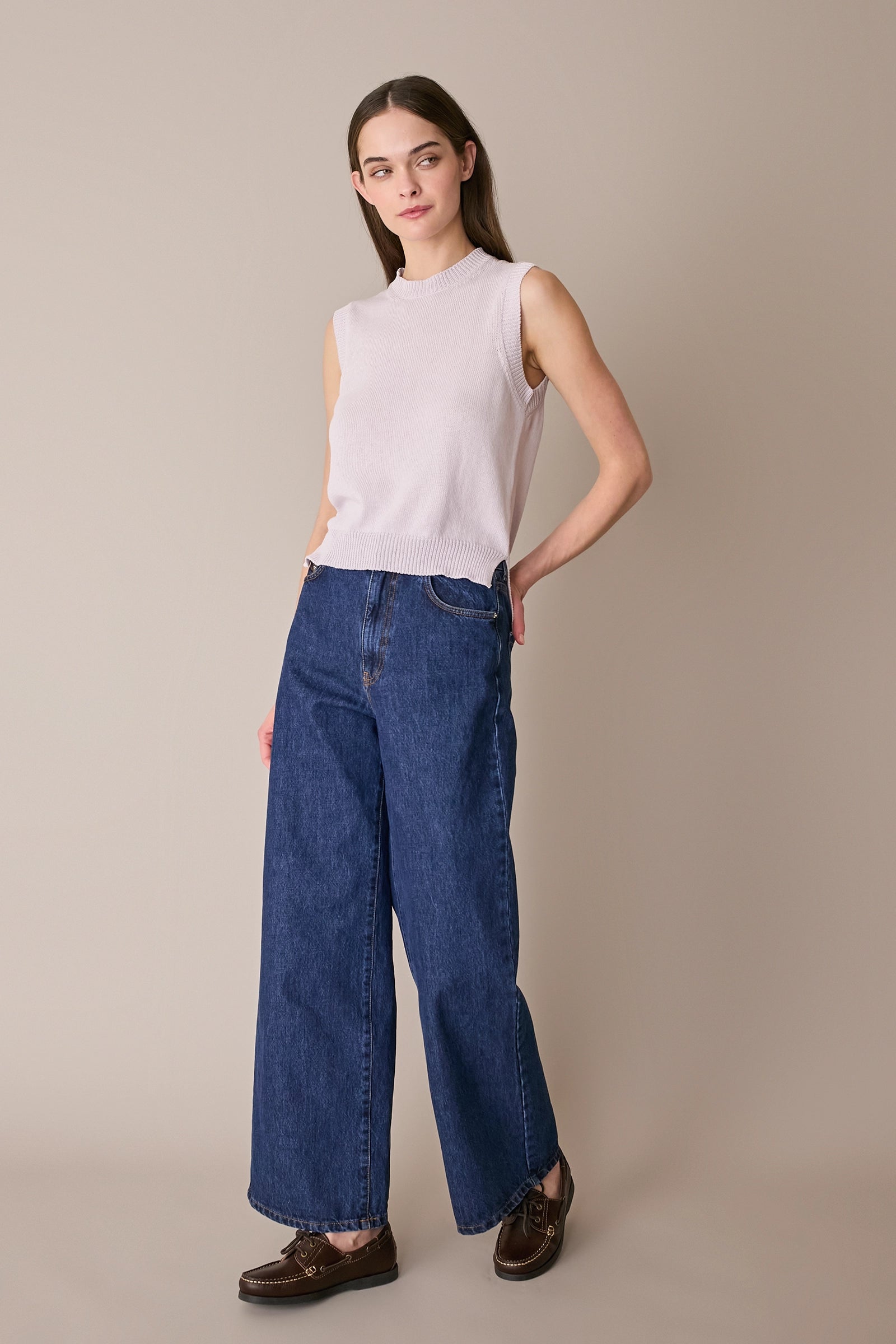 Gilet sottile in cotone