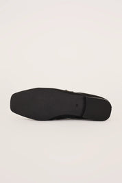 Square-toe Mary Jane flats