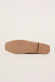 Square-toe Mary Jane flats