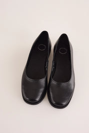 ballerine con fondo in gomma – cashott copenhagen nero per look casual