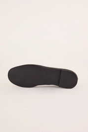 ballerine con fondo in gomma – cashott copenhagen nero, pelle scamosciata, per look casual