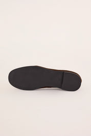 ballerine con fondo in gomma – cashott copenhagen per look casual, camoscio faggio