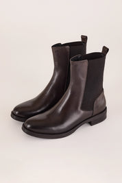 chelsea boots con fondo in gomma, suola in gomma, nero