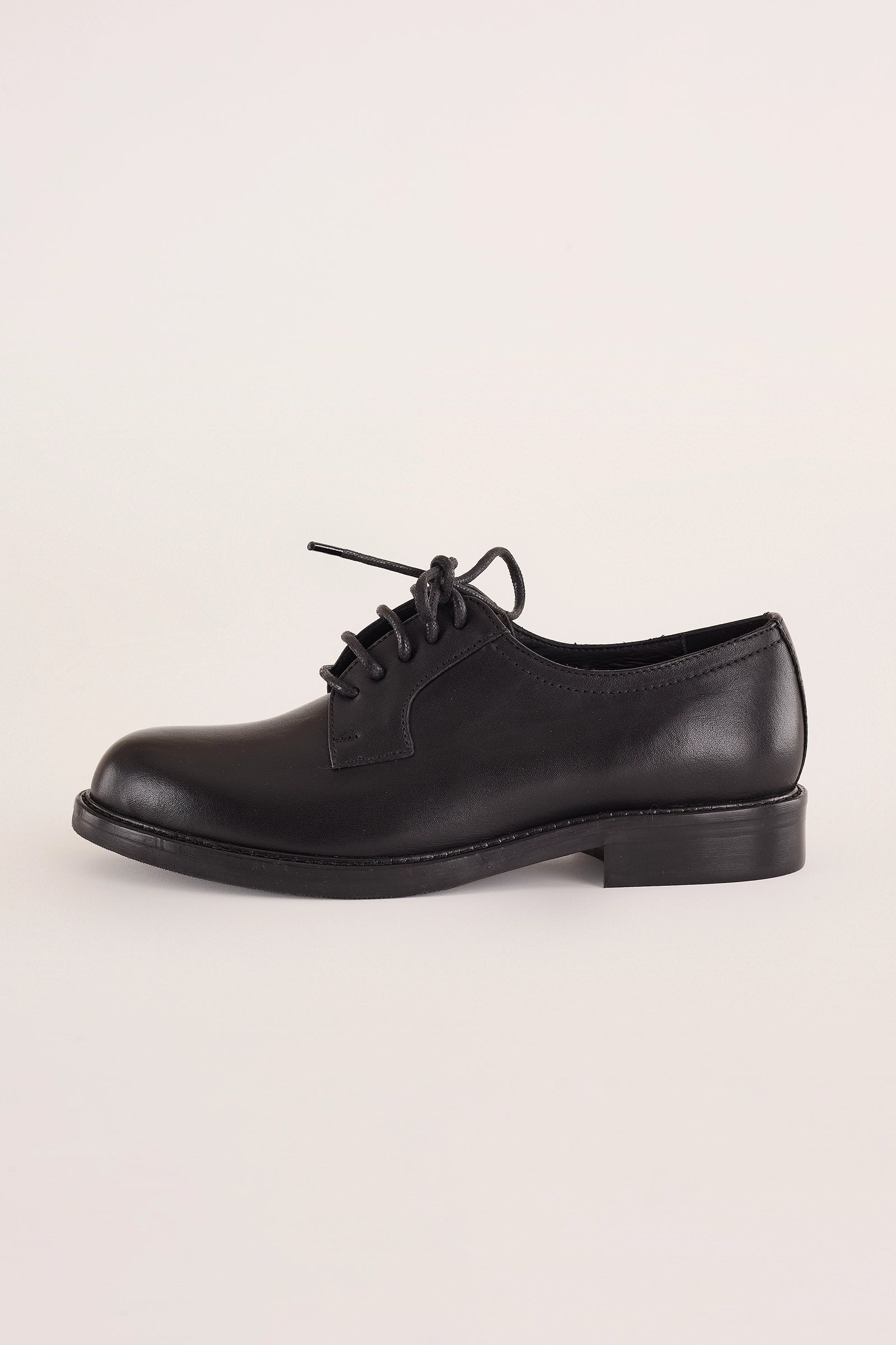scarpe stringate classiche, made in italy, nero