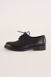scarpe stringate classiche, made in italy, nero
