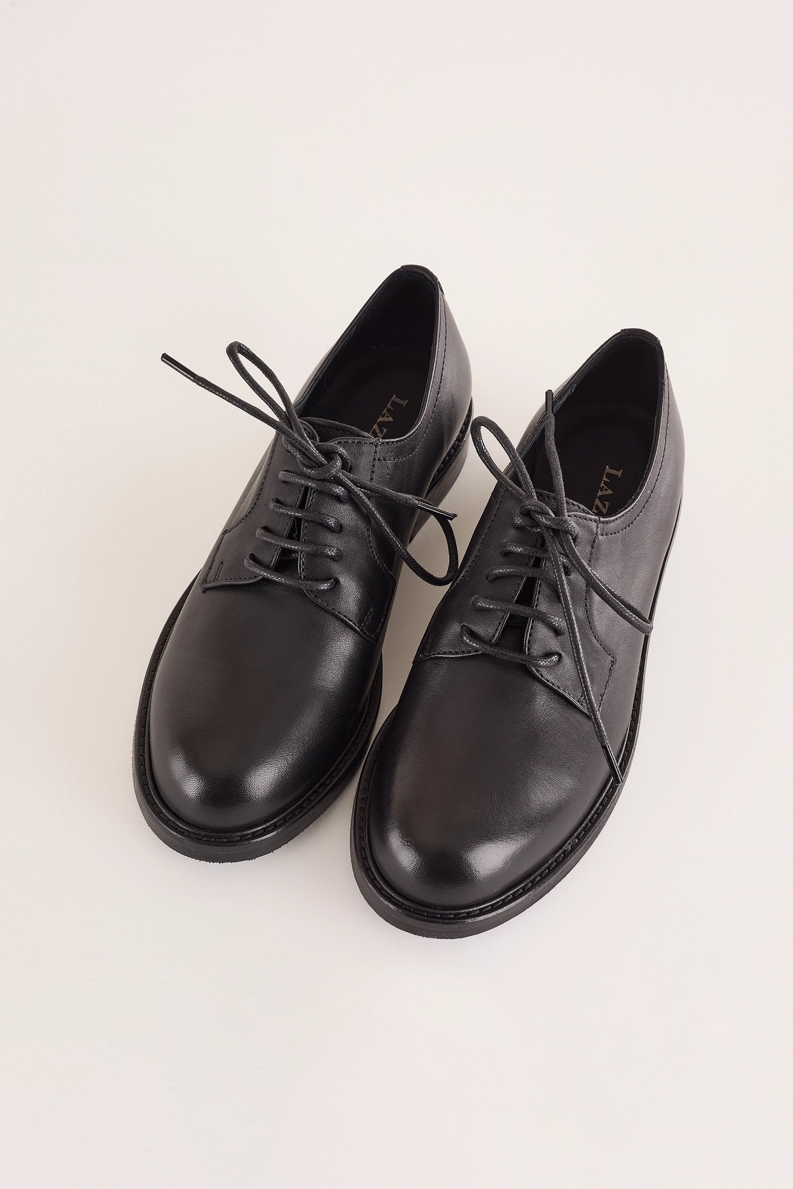 scarpe stringate classiche nero, made in italy