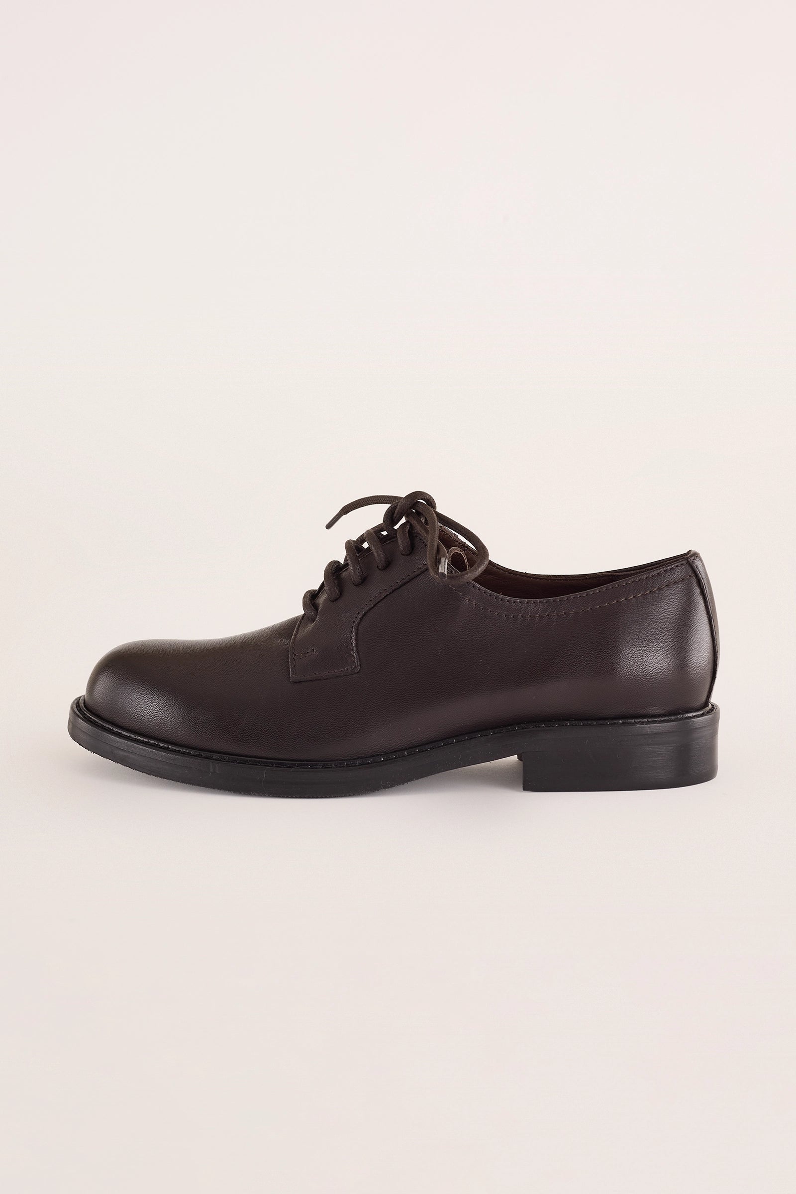 scarpe stringate classiche testa di moro, made in italy