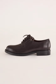 scarpe stringate classiche testa di moro, made in italy