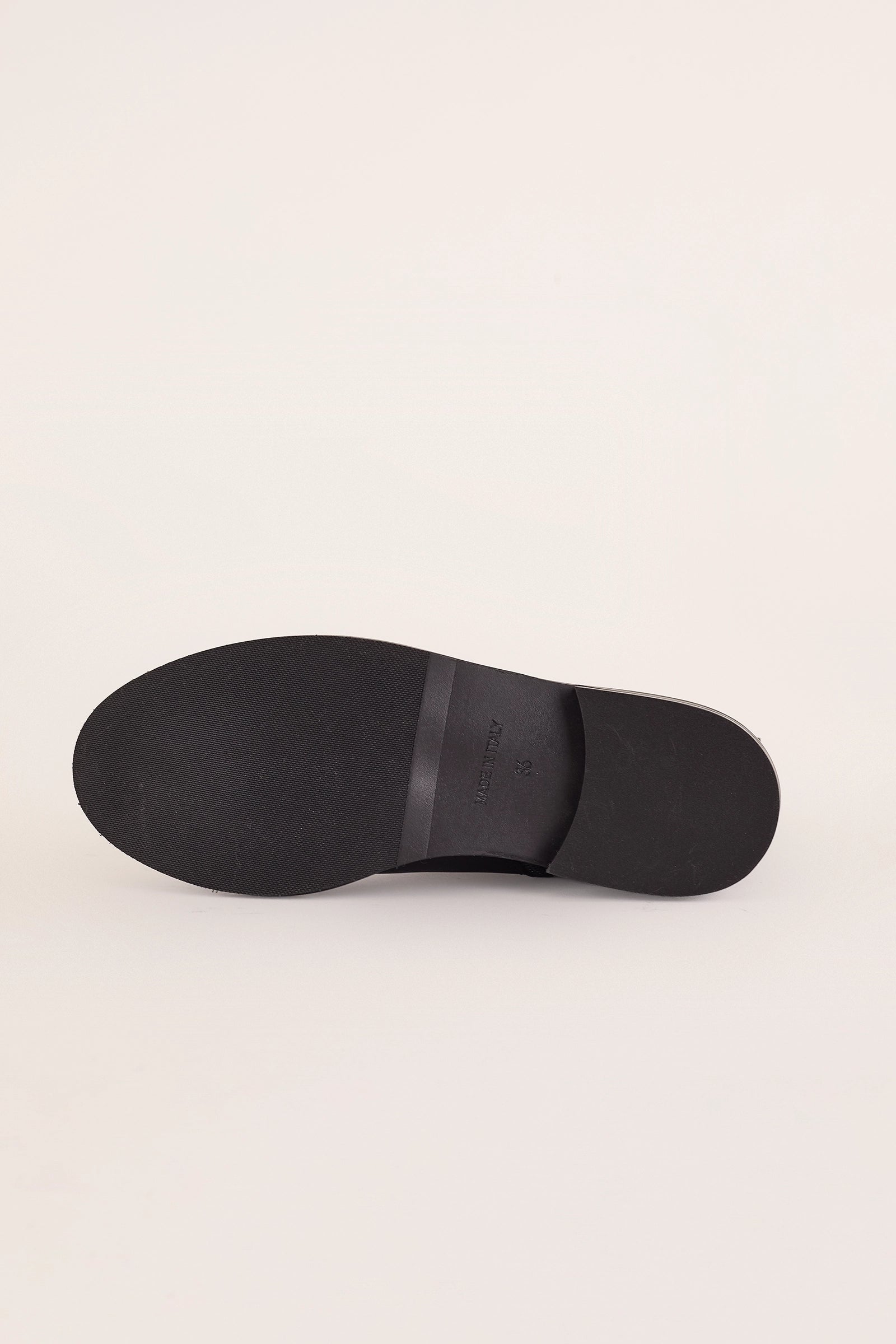 stivaletti stringati nero, made in italy, vera pelle
