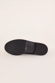 stivaletti stringati nero, made in italy, vera pelle