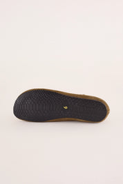 scarpe t-bar con suola in gomma, vera pelle, camoscio tabacco